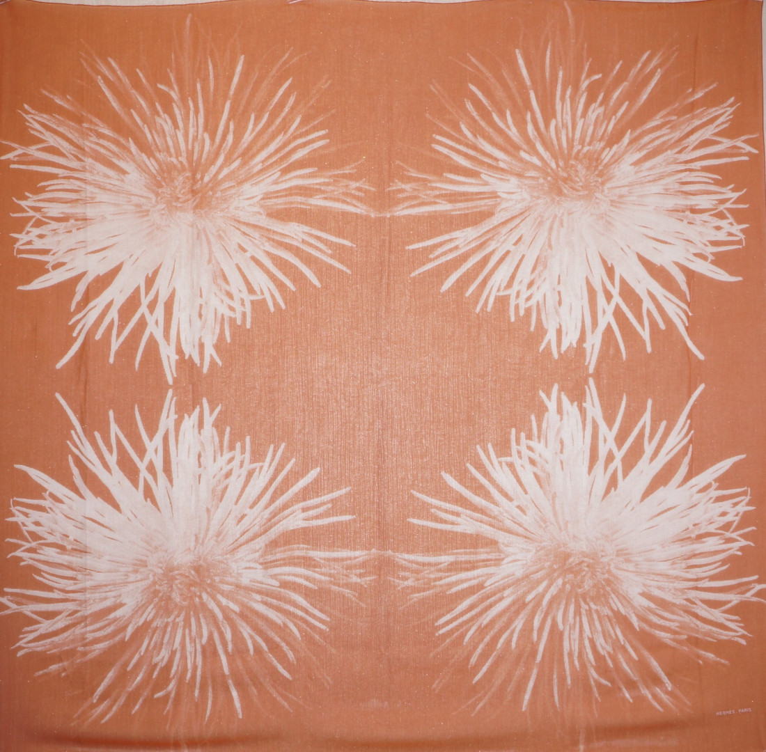 Hermès scarf GM - Dahlia (muslin)