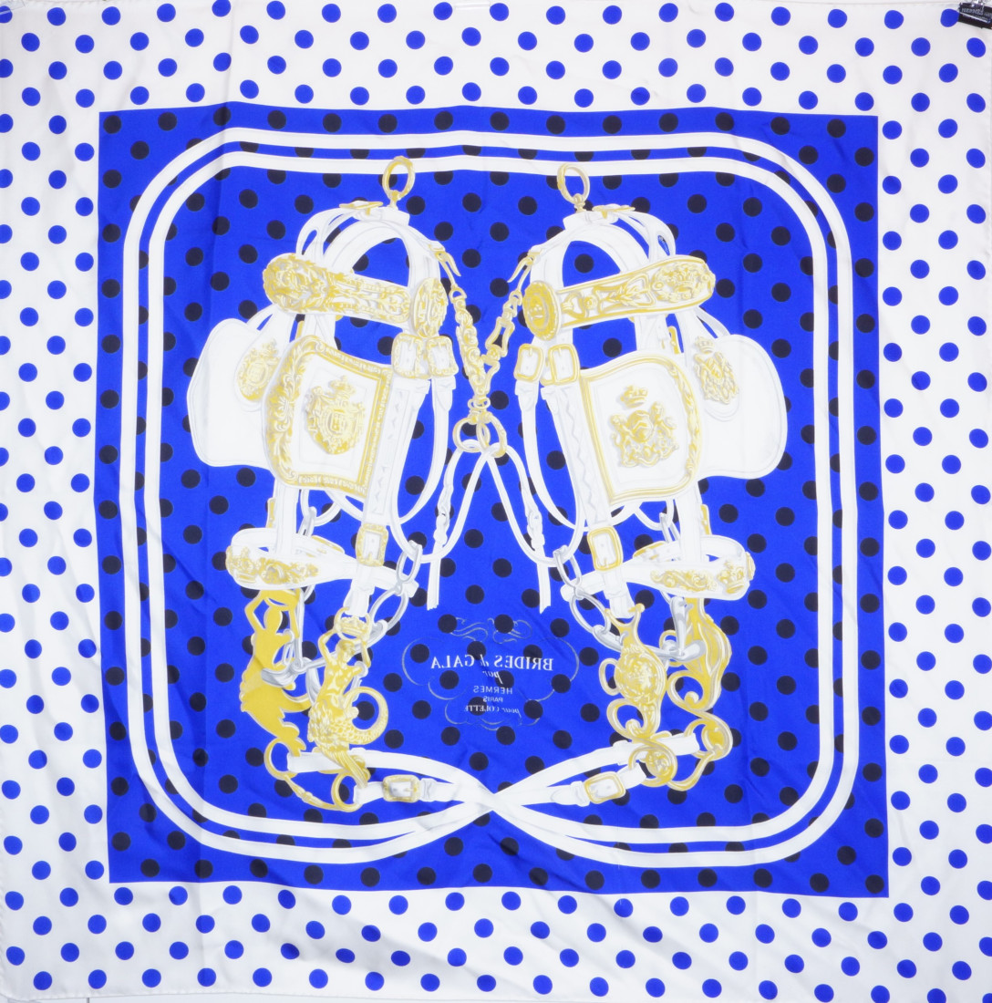 Hermès Scarf - Brides de Gala a Pois pour Colette - LIMITED EDITION - Image 10