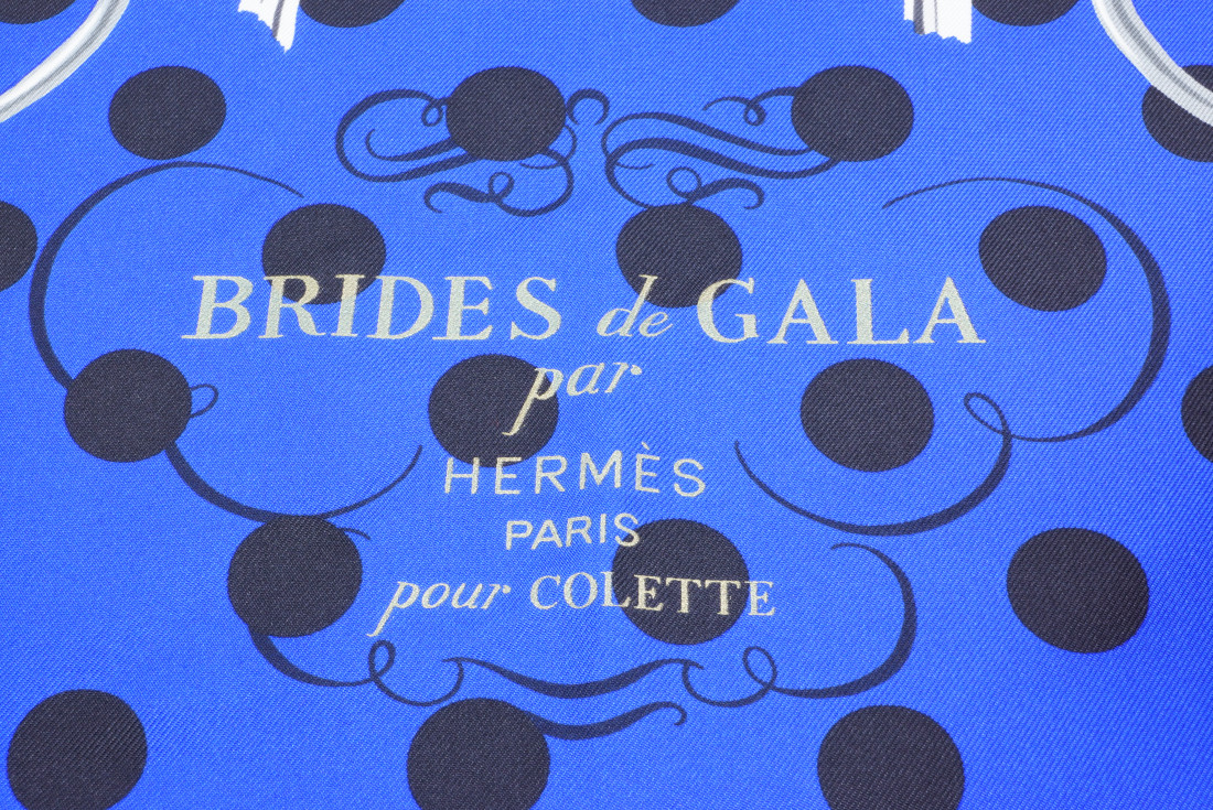 Hermès Scarf - Brides de Gala a Pois pour Colette - LIMITED EDITION - Image 3