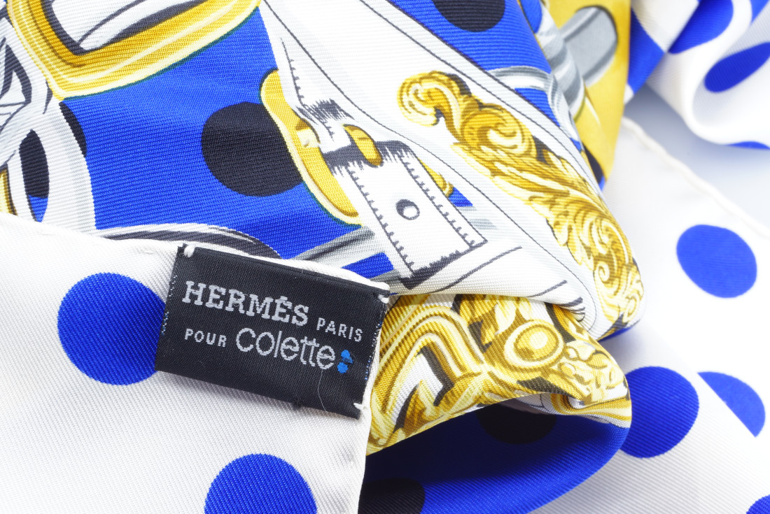 Hermès Scarf - Brides de Gala a Pois pour Colette - LIMITED EDITION - Image 5