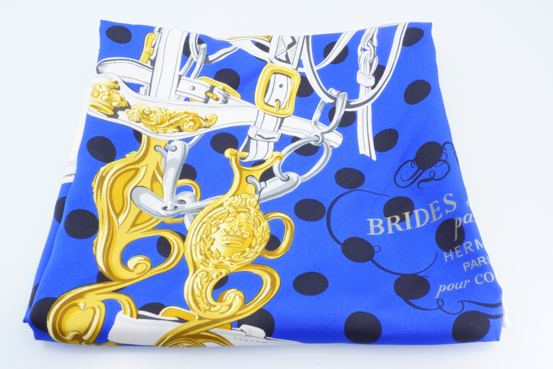 Hermès Scarf - Brides de Gala a Pois pour Colette - LIMITED EDITION - Image 8