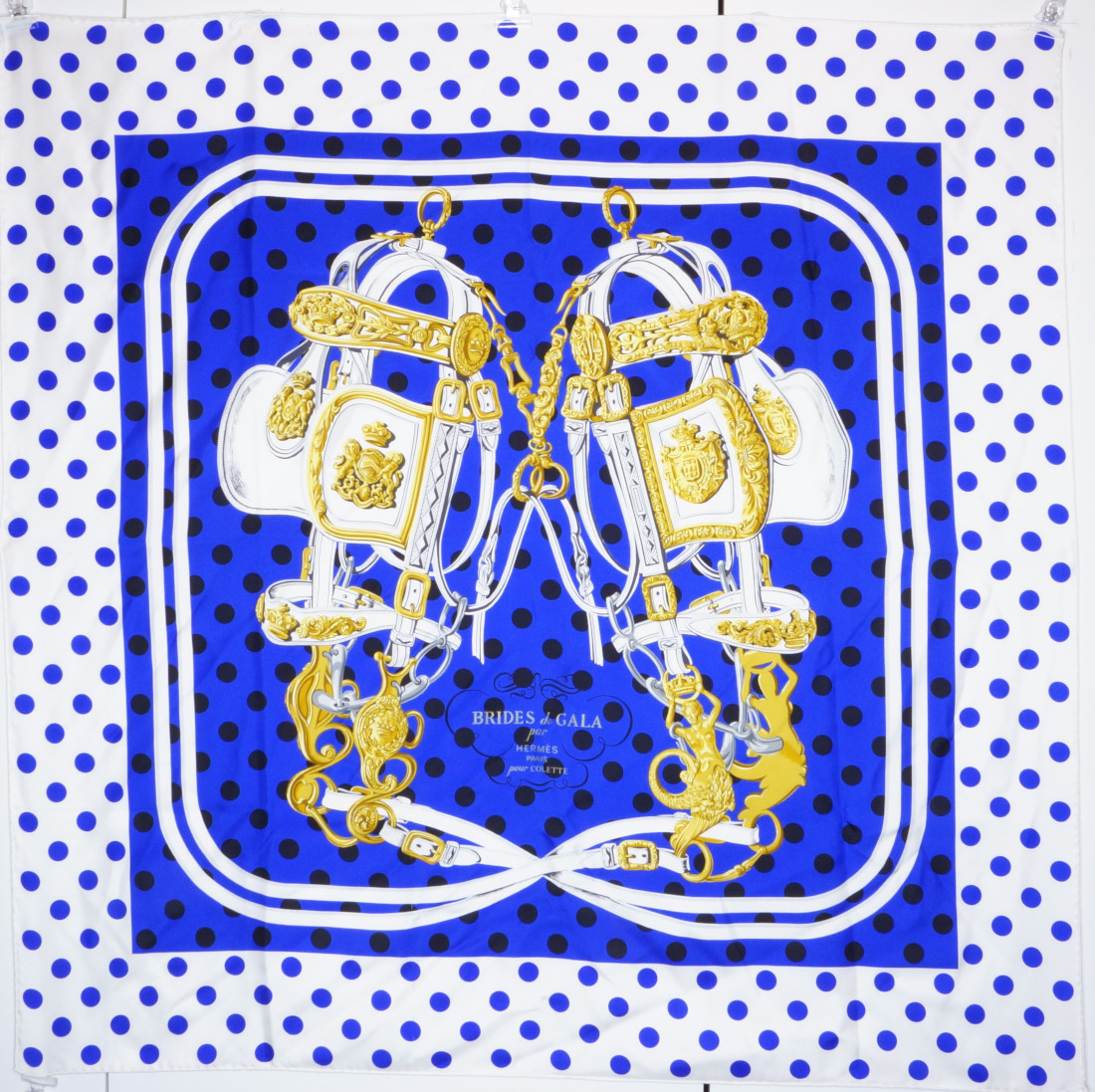 Hermès Scarf - Brides de Gala a Pois pour Colette - LIMITED EDITION - Image 9