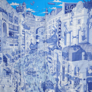 Hermès Scarf - Le Grand Prix au Faubourg