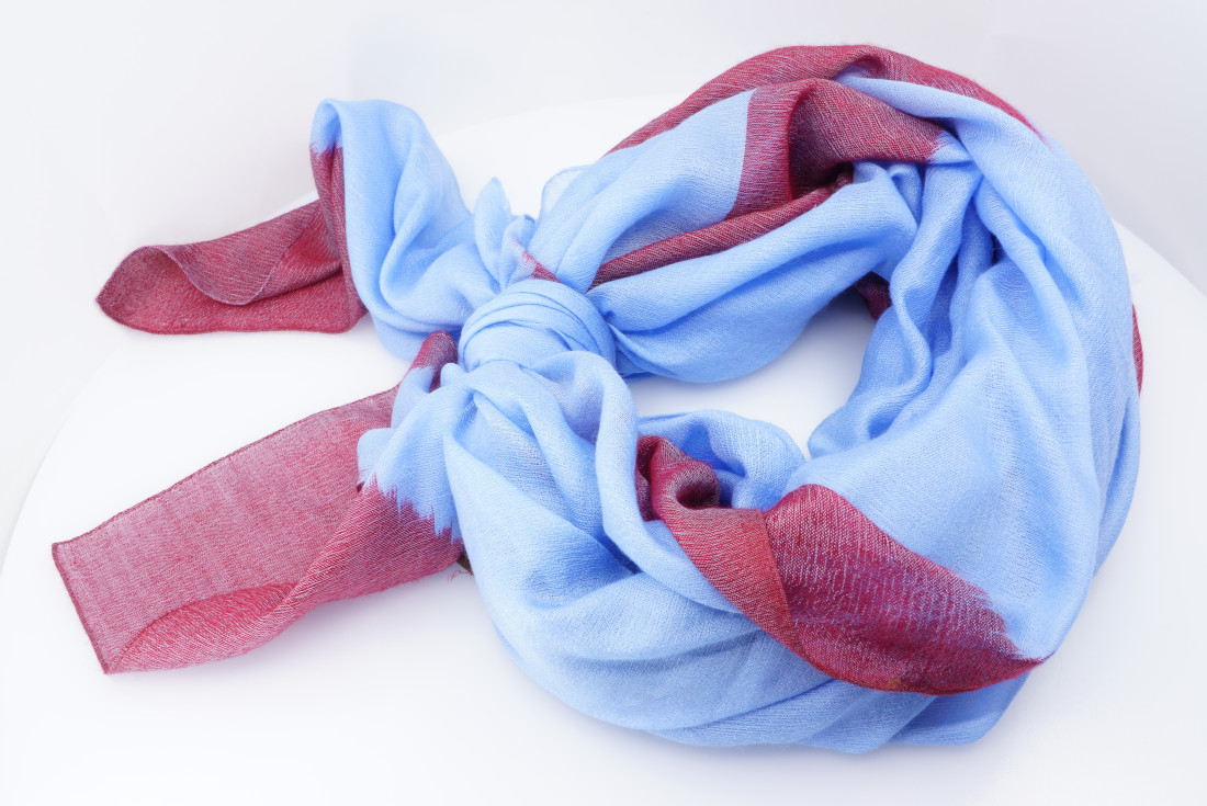 Hermès scarf GM - Unknown Carré H - Cashmere - 175 x 175 cm - Image 5