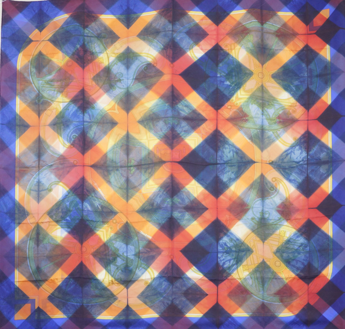 Hermès Scarf GM - Washington's Clamp Dye - SPECIAL EDITION