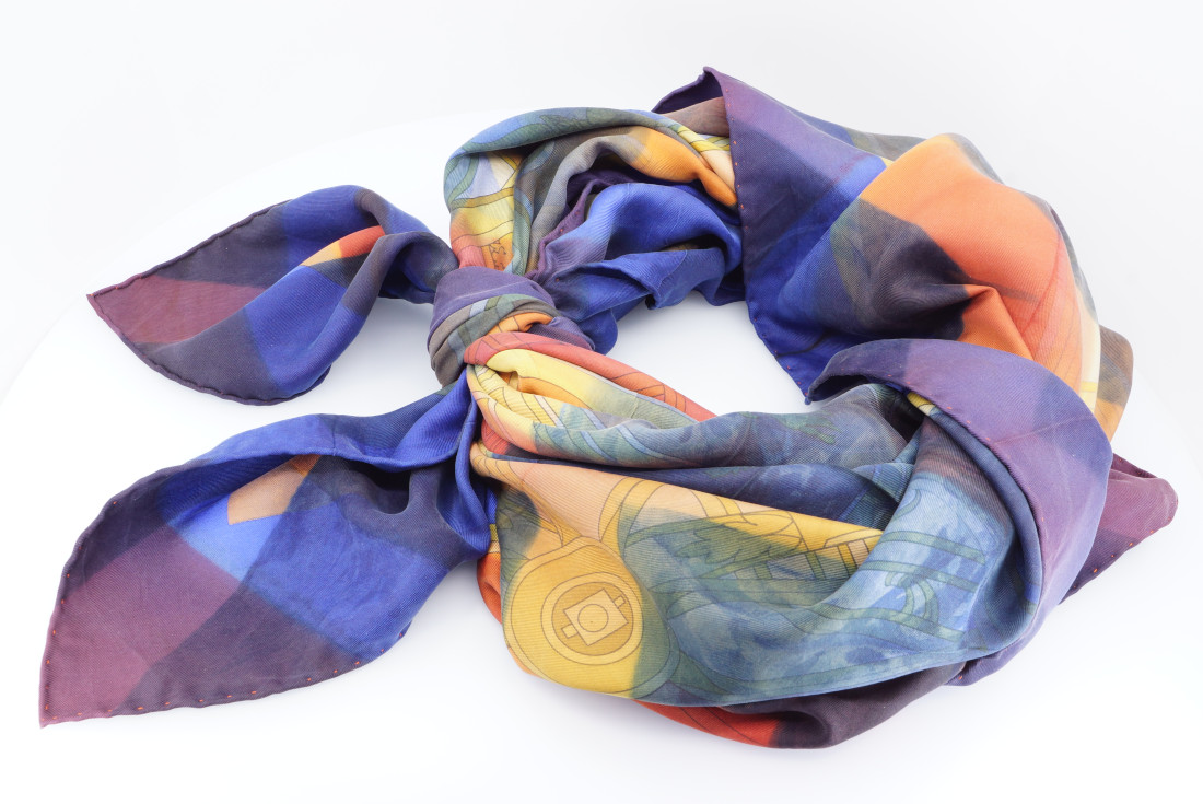 Hermès Scarf GM - Washington's Clamp Dye - SPECIAL EDITION - Image 6