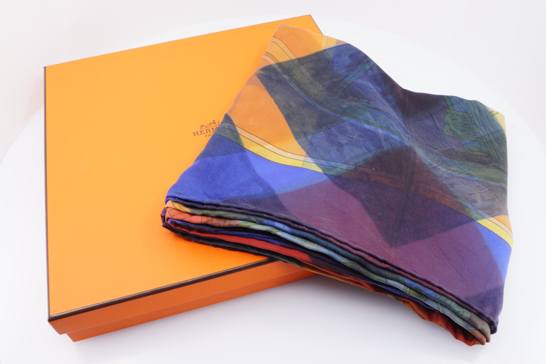 Hermès Scarf GM - Washington's Clamp Dye - SPECIAL EDITION - Image 8