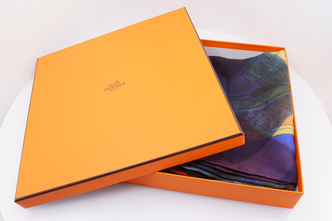 Hermès Scarf GM - Washington's Clamp Dye - SPECIAL EDITION - Image 9