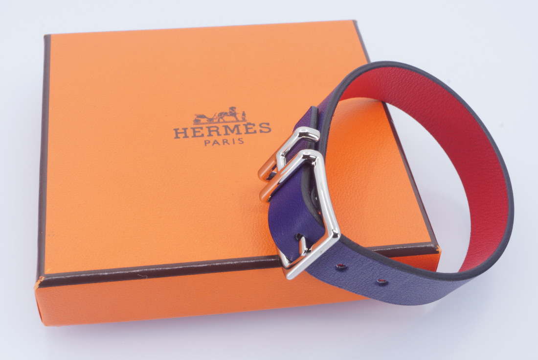 Hermès Bracelet - Hermes Leather Nathan Wrap - Image 11