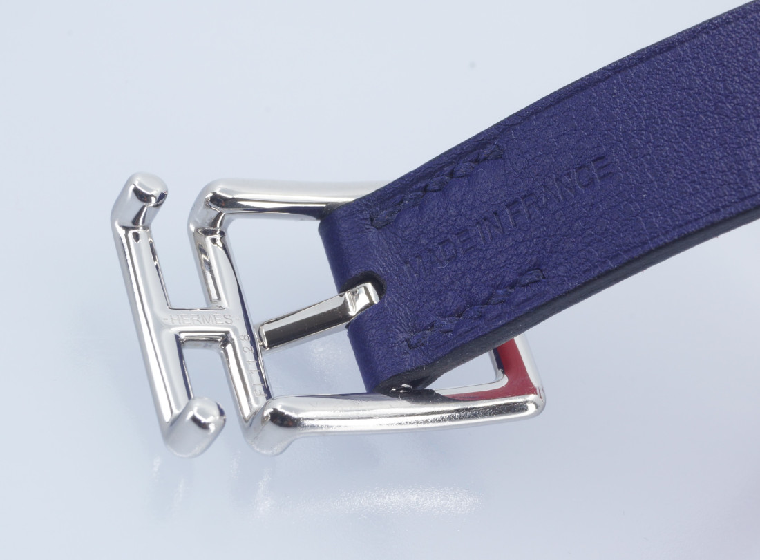 Hermès Bracelet - Hermes Leather Nathan Wrap - Image 9