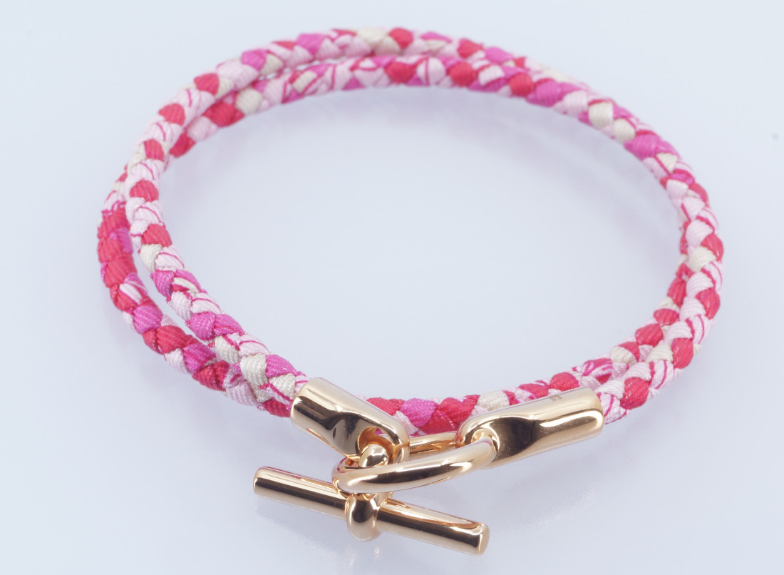 Hermès Bracelet - Glenan Double Tour Silk - Image 3
