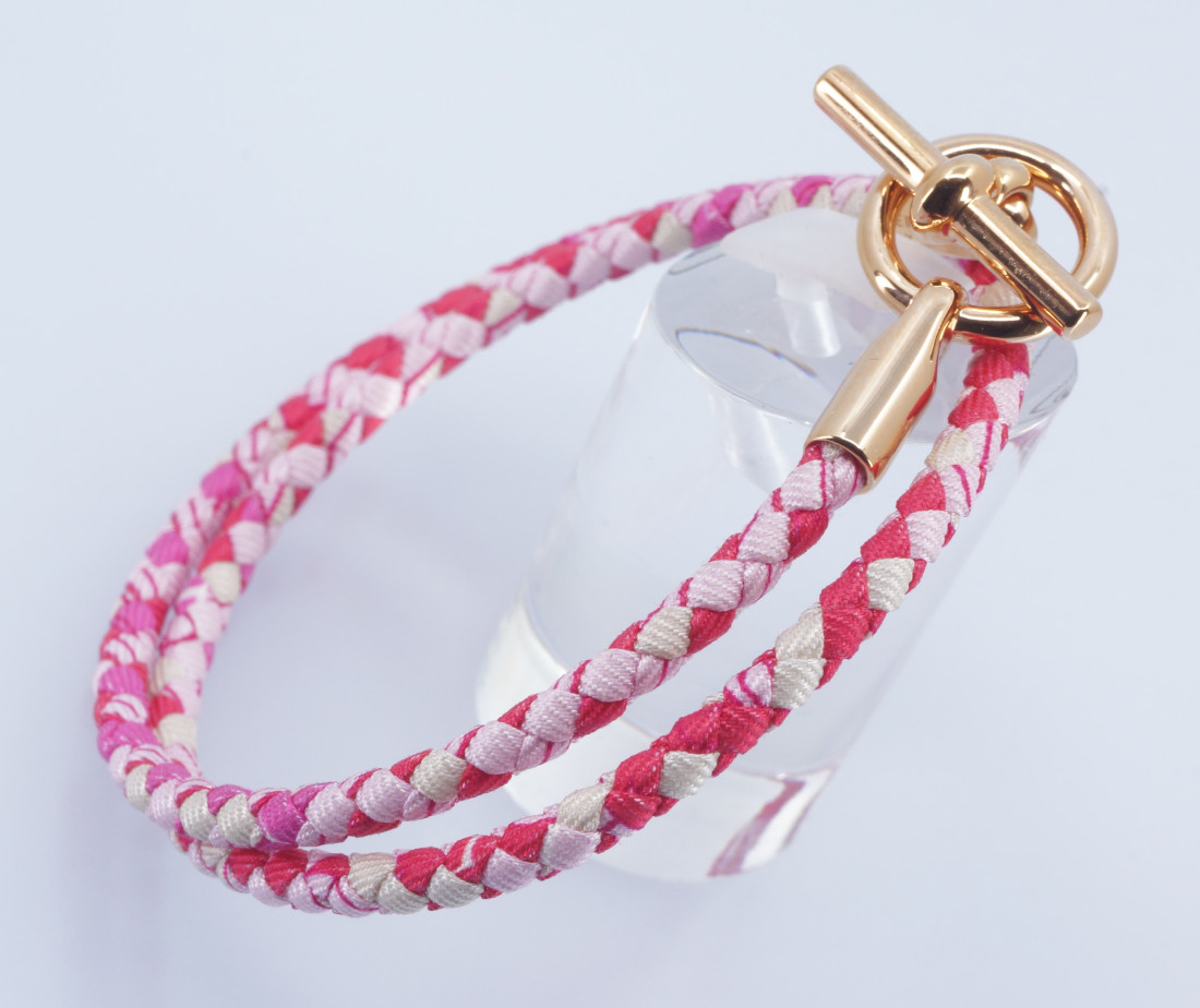 Hermès Bracelet - Glenan Double Tour Silk - Image 4