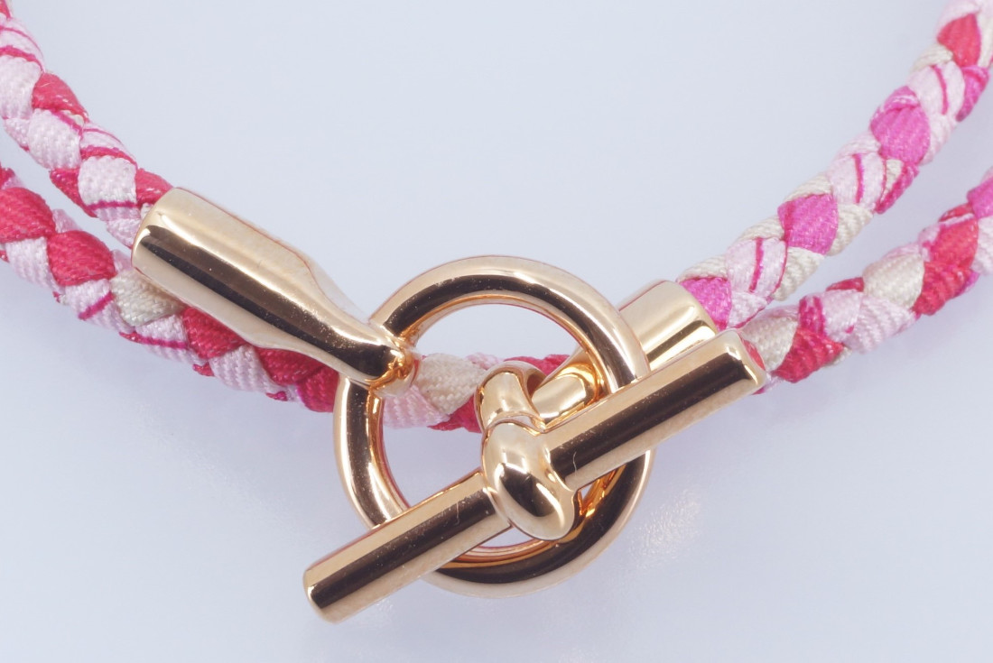 Hermès Bracelet - Glenan Double Tour Silk - Image 5