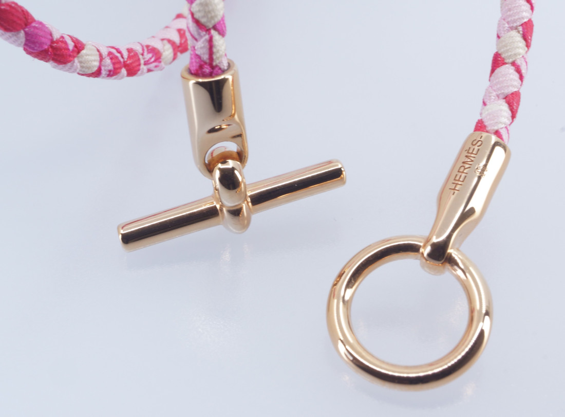 Hermès Bracelet - Glenan Double Tour Silk - Image 7