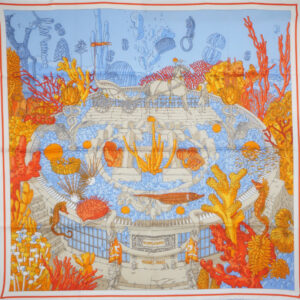 Hermès Scarf - Ex-Libris Atlantis