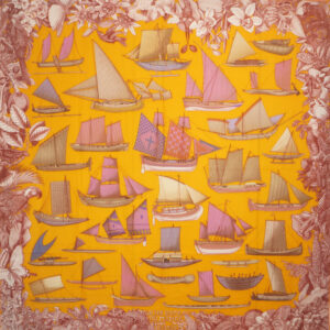 Hermès Scarf - Tous les Bateaux du Monde