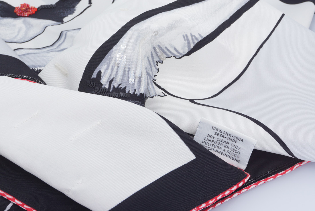 Hermès Scarf - Swinging Saint-Germain embroidered - NEW - scarf EXCEPTIONAL - FULL SET! - Image 8