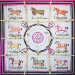 Hermès Scarf - Couvertures et Tenues du Jour - GM Silk