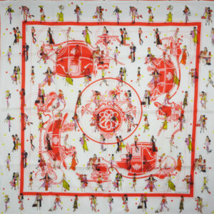 Hermès Scarf - Ex-Libris Les Parisiennes