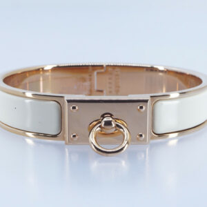 Hermès Bracelet - Clic Anneau Bracelet PKG white - NWT full set