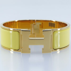 Hermès Bracelet - Clic Clac H - pouch + tag