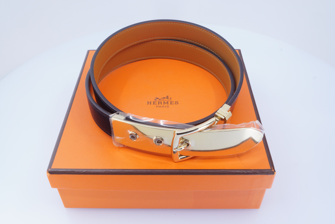 Hermès Belt - Java Belt - Box Leather 24mm - full set, wrap - Image 2