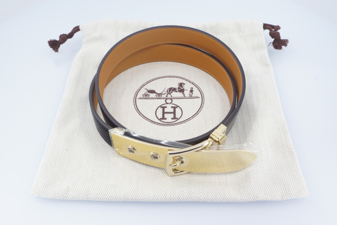 Hermès Belt - Java Belt - Box Leather 24mm - full set, wrap - Image 4