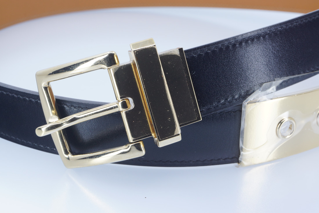 Hermès Belt - Java Belt - Box Leather 24mm - full set, wrap - Image 8