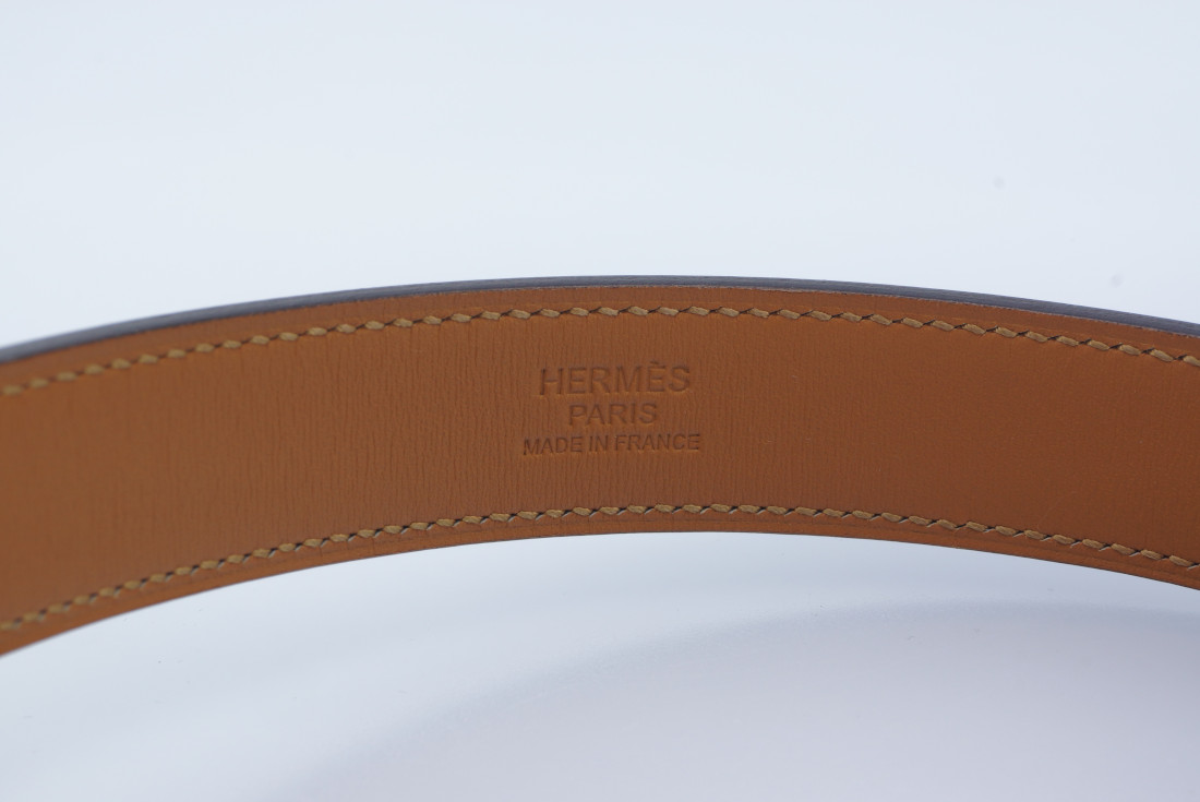 Hermès Belt - Java Belt - Box Leather 24mm - full set, wrap - Image 9