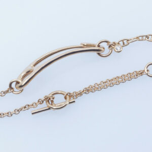 Hermès Bracelet - 18KPG Chaine d'Ancre Punk - full set