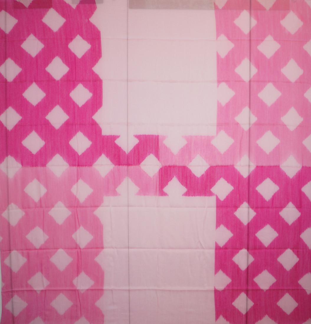 Hermès scarf GM - Ikat H - Cashmere - Image 12