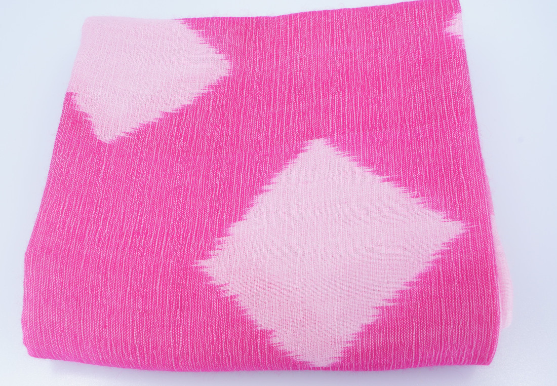 Hermès scarf GM - Ikat H - Cashmere - Image 6