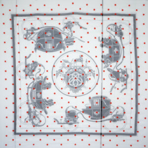 Hermès Scarf - Ex-Libris au Pois Couture