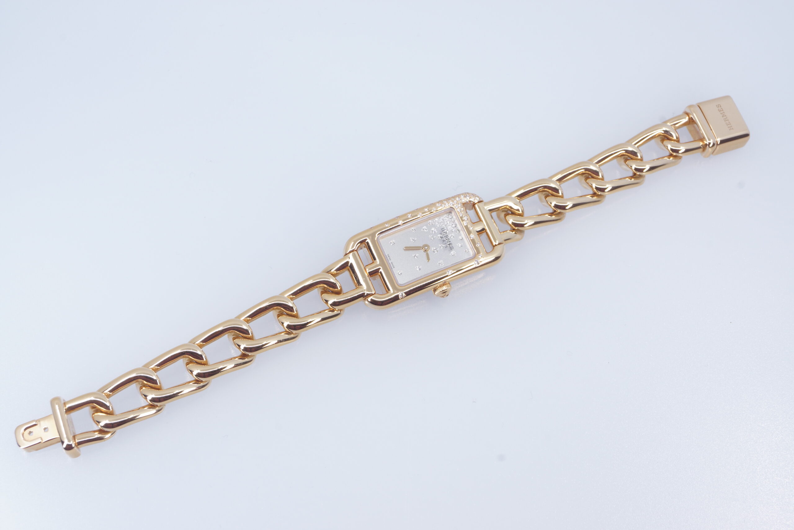 Hermès Watch - Nantucket 18KPG - 29 mm - Diamond-set - Image 17