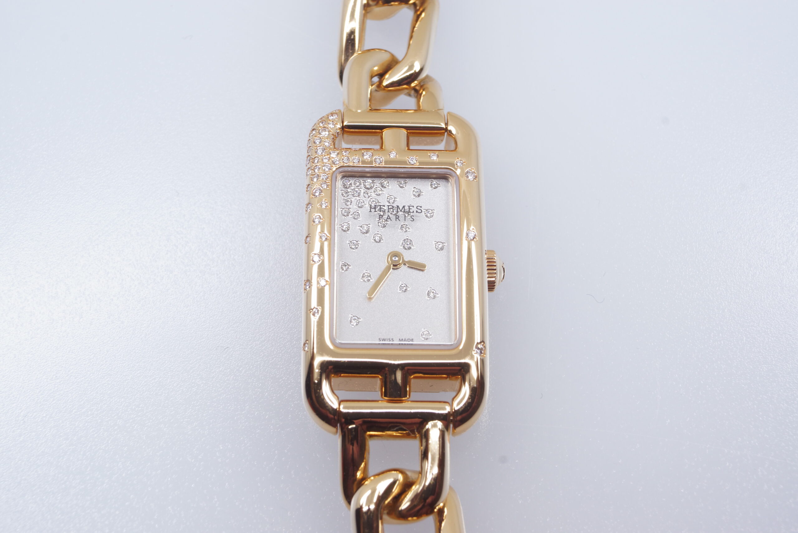 Hermès Watch - Nantucket 18KPG - 29 mm - Diamond-set - Image 2