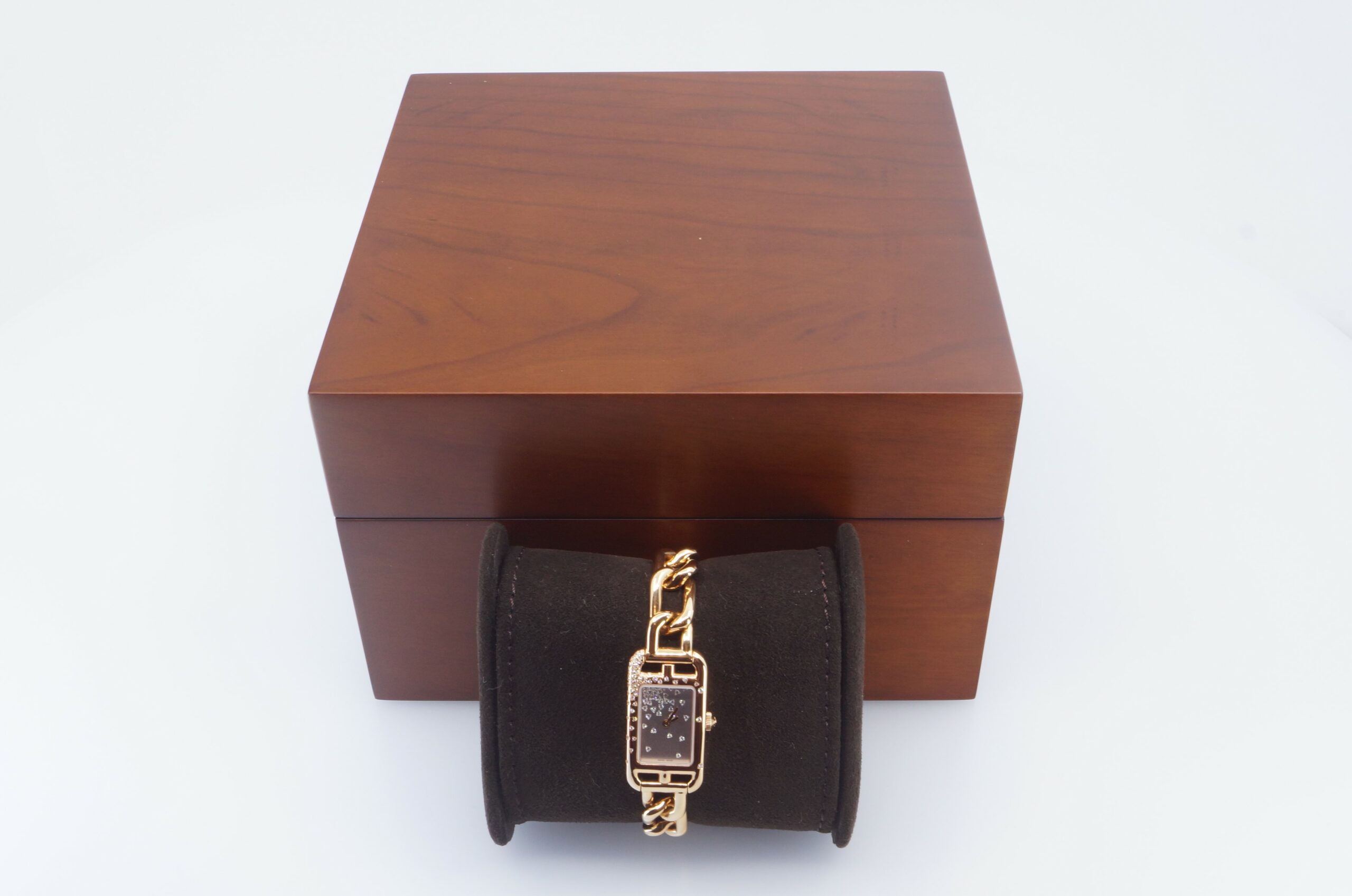 Hermès Watch - Nantucket 18KPG - 29 mm - Diamond-set - Image 20