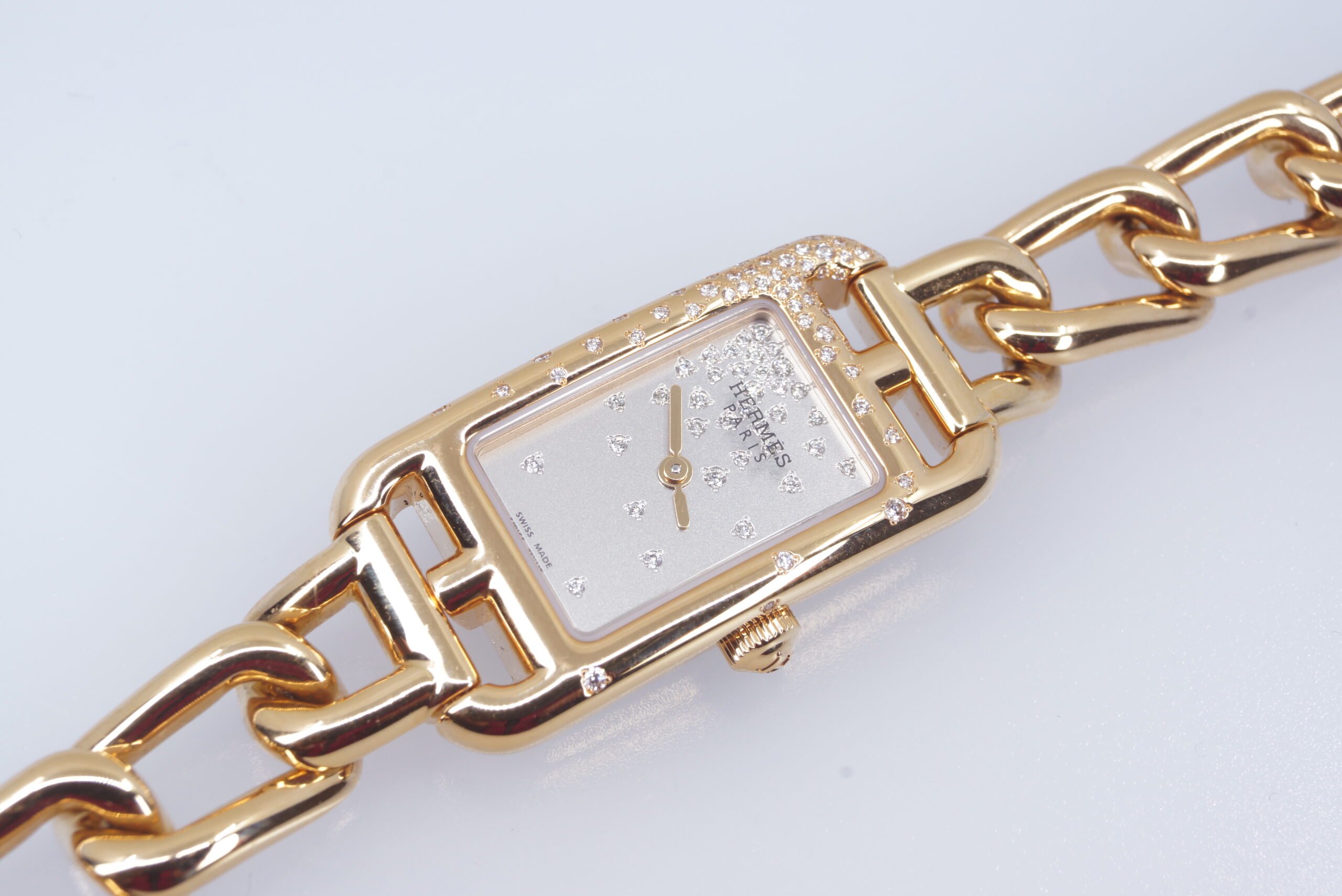 Hermès Watch - Nantucket 18KPG - 29 mm - Diamond-set - Image 4