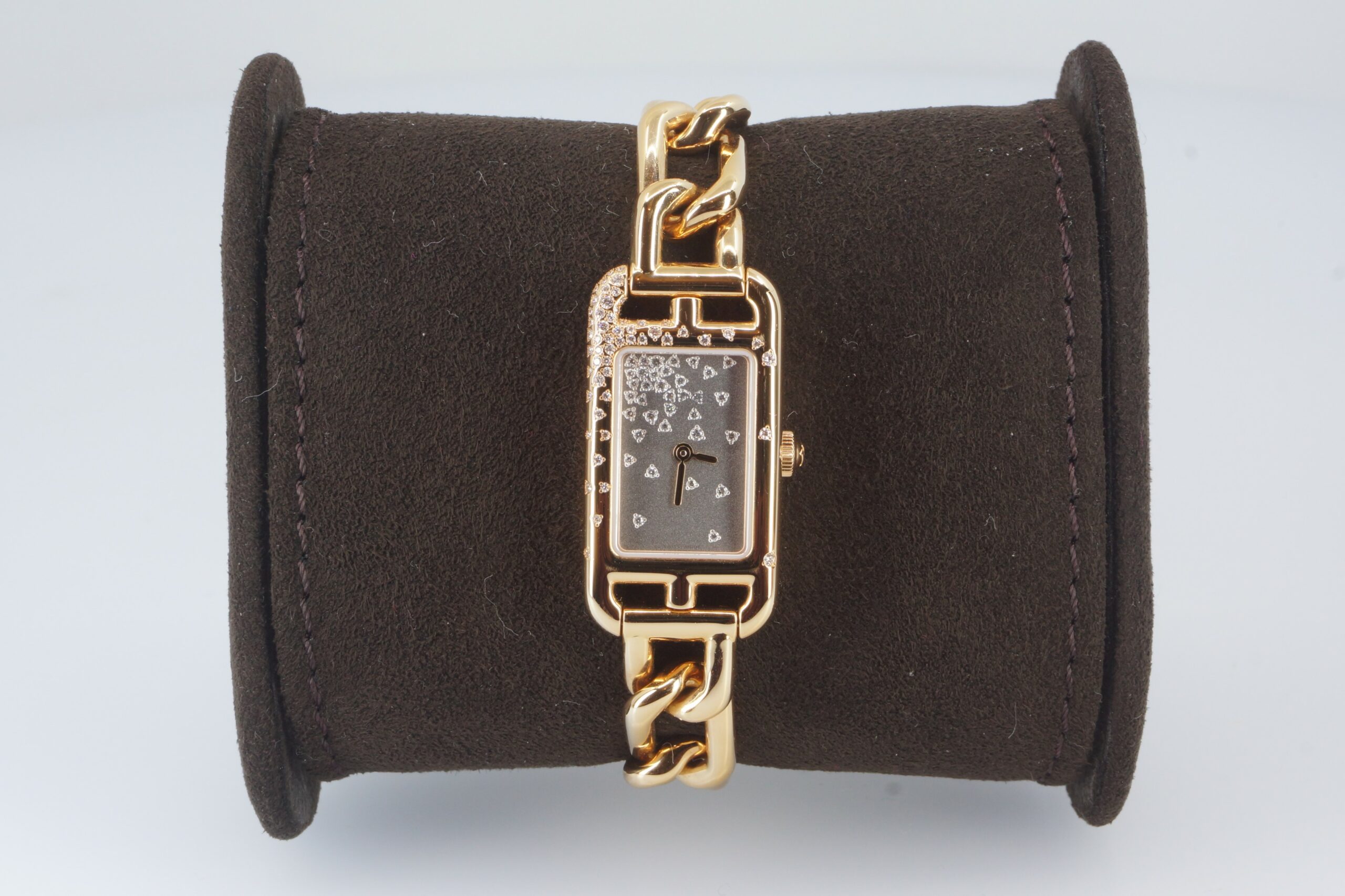 Hermès Watch - Nantucket 18KPG - 29 mm - Diamond-set - Image 5