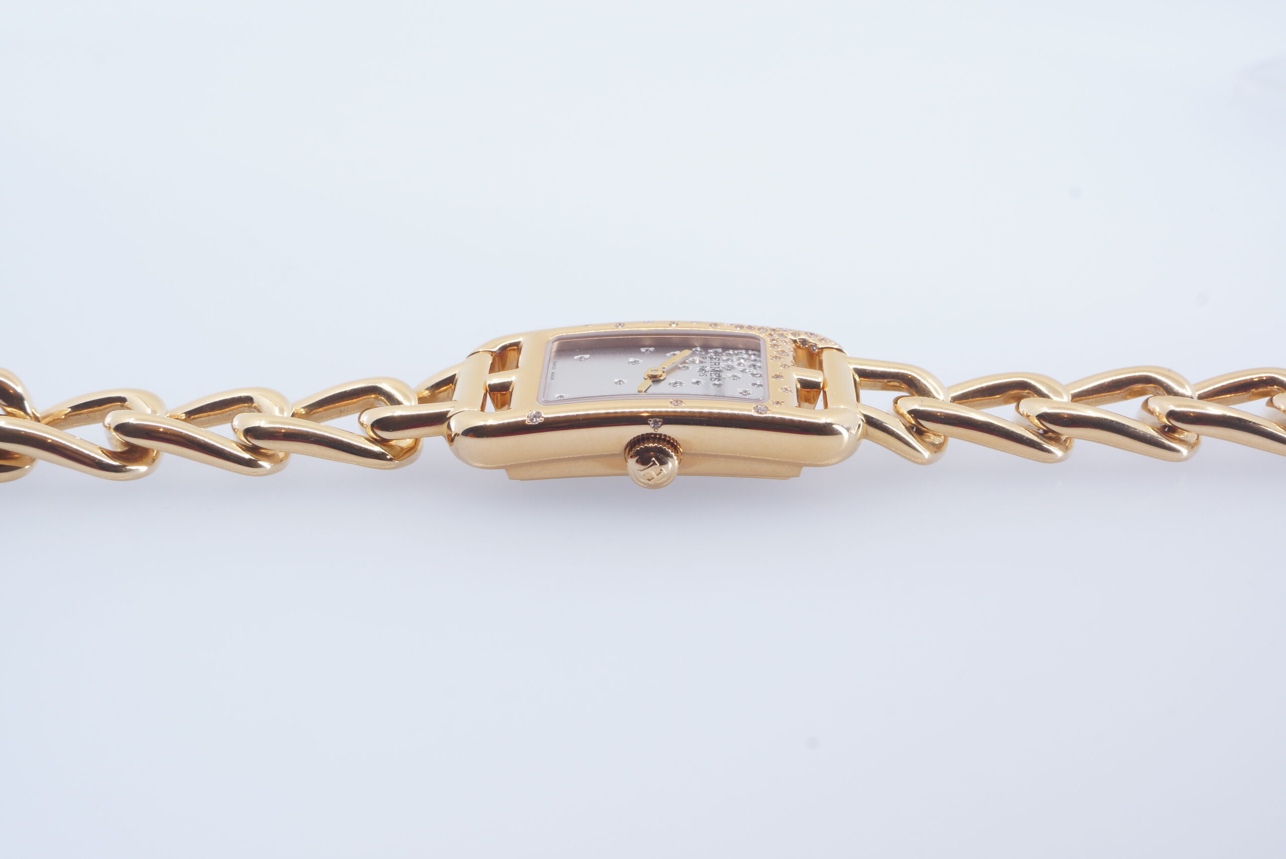 Hermès Watch - Nantucket 18KPG - 29 mm - Diamond-set - Image 8