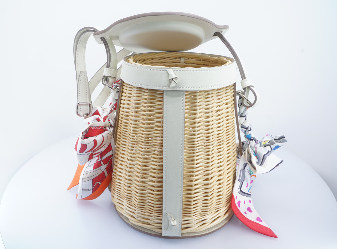 Hermès Bag - Farming Picnic Osier Wicker - Image 5