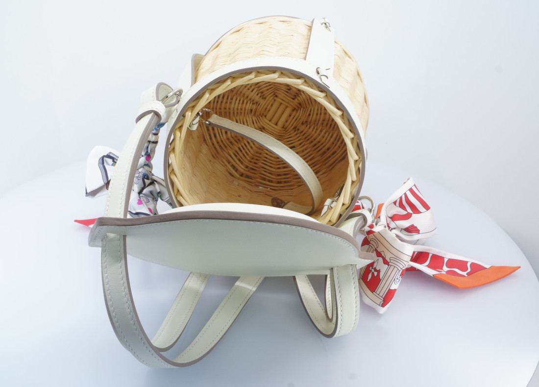 Hermès Bag - Farming Picnic Osier Wicker - Image 7