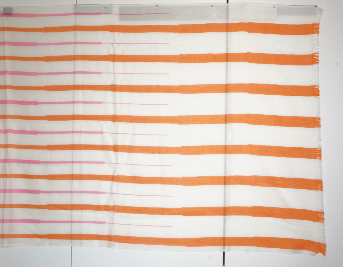 Hermès Scarf/Stole - Bamboo Stripes - Image 11
