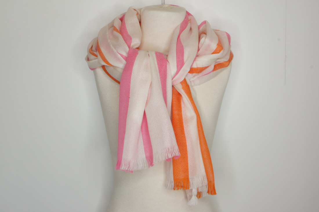 Hermès Scarf/Stole - Bamboo Stripes