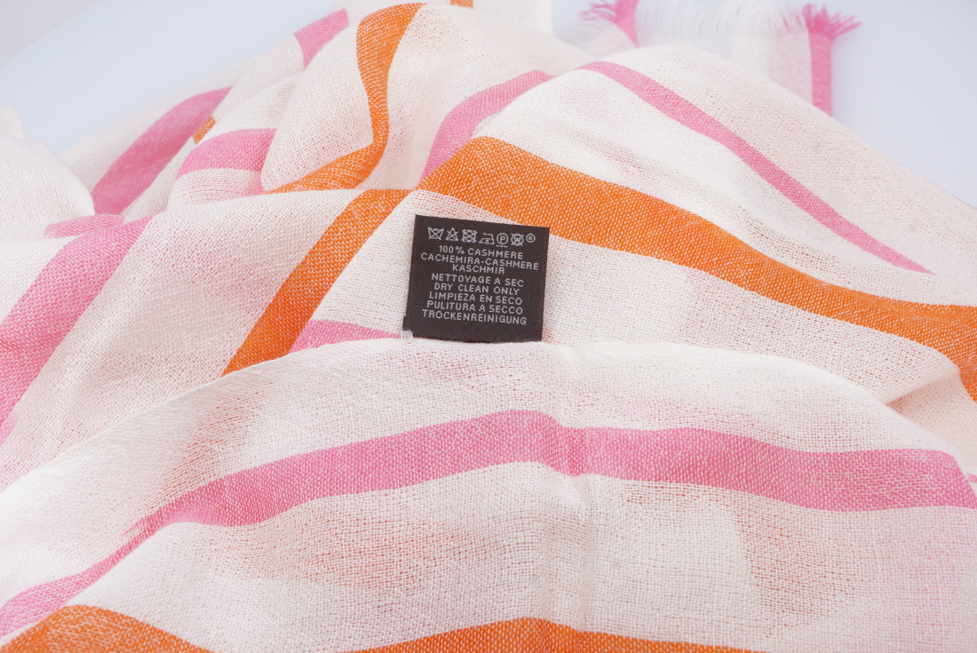 Hermès Scarf/Stole - Bamboo Stripes - Image 6