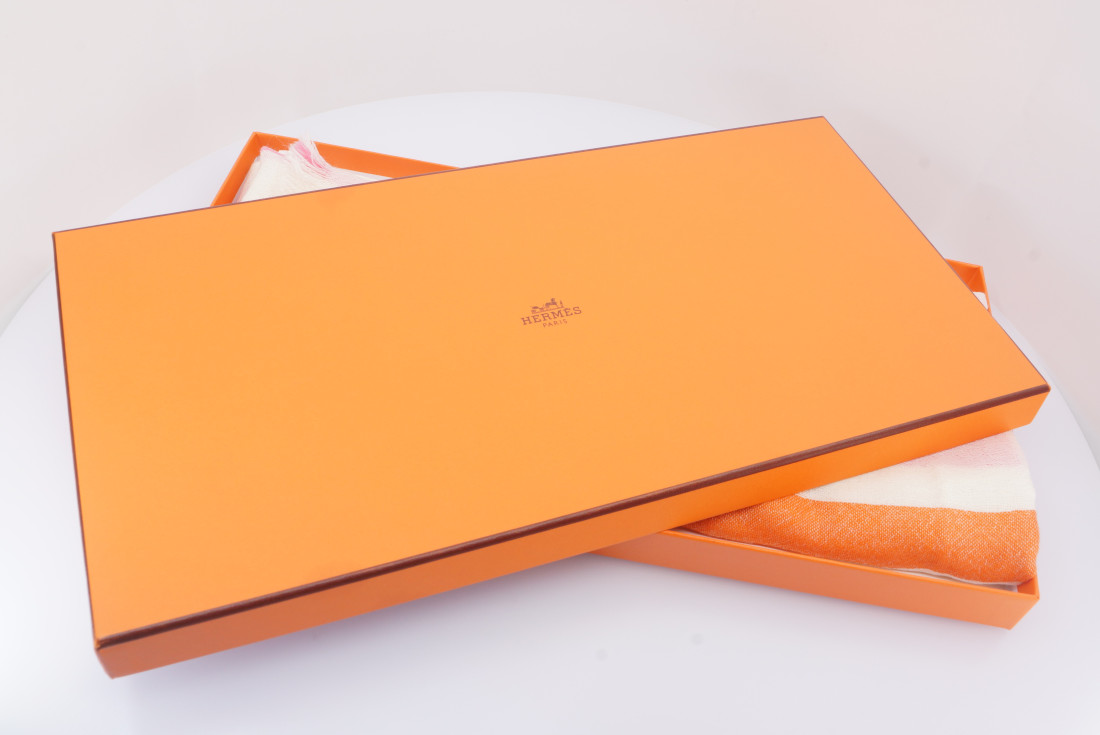 Hermès Scarf/Stole - Bamboo Stripes - Image 8