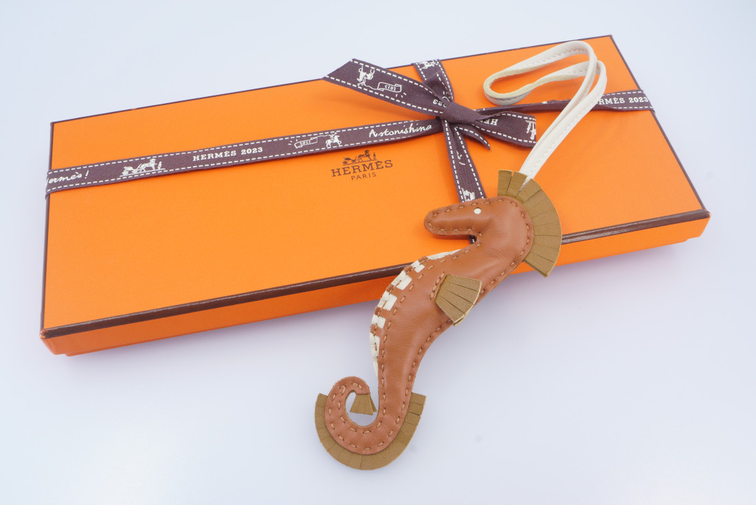 Hermes Bag Charm - Milo Seahorse - Image 9