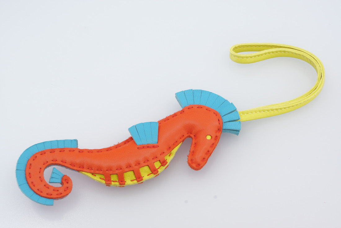 Hermes Bag Charm - Milo Seahorse - Image 2