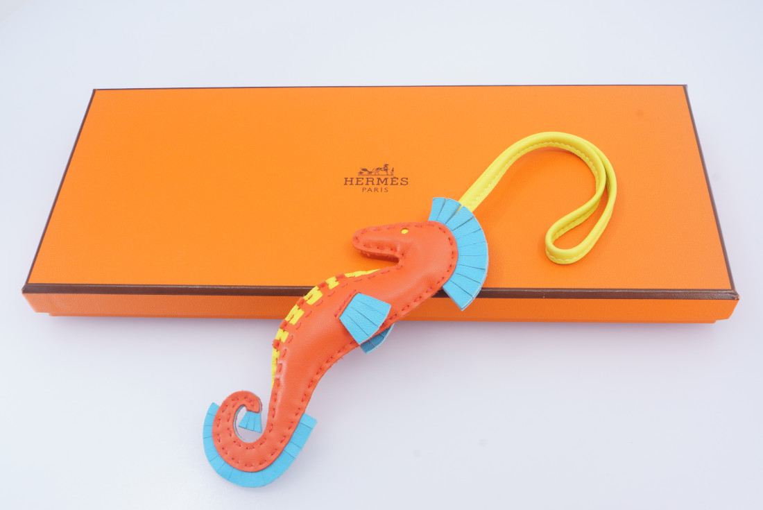 Hermes Bag Charm - Milo Seahorse - Image 9