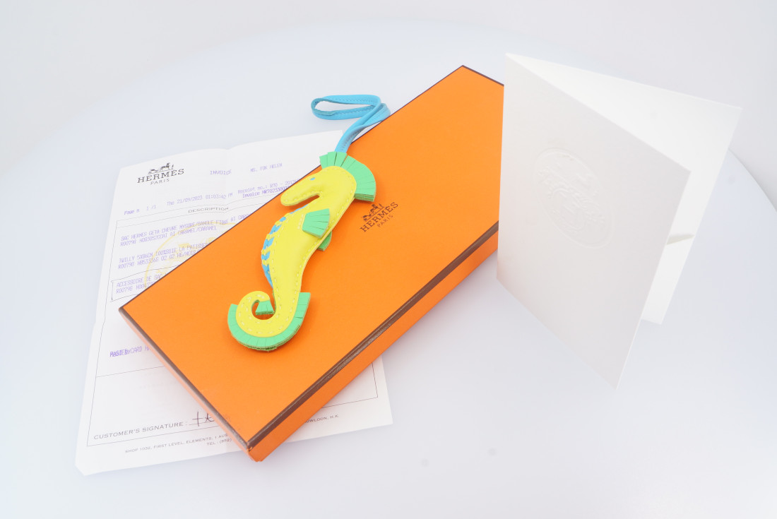 Hermes Bag Charm - Milo Seahorse - Image 10