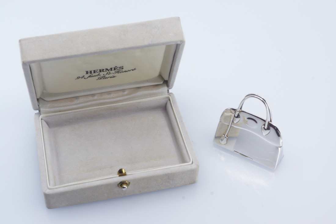 Hermès Bag Charm - Bolide Pill Box Charm - Image 2